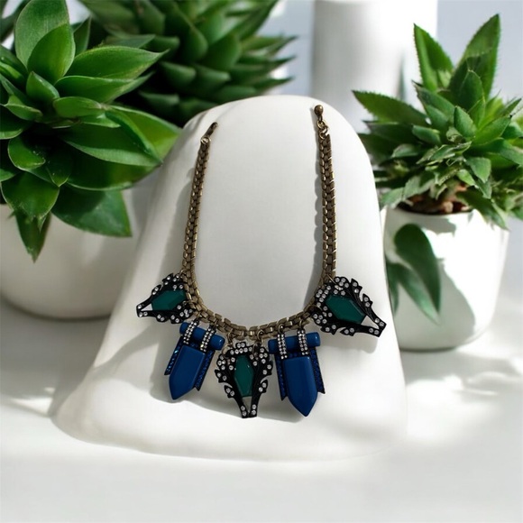 Vintage-Inspired Statement Necklace – Art Deco Elegance - Picture 3 of 4